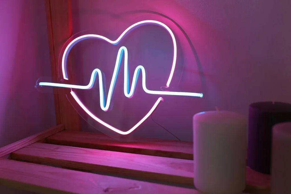 néon led mural décoration éclairage