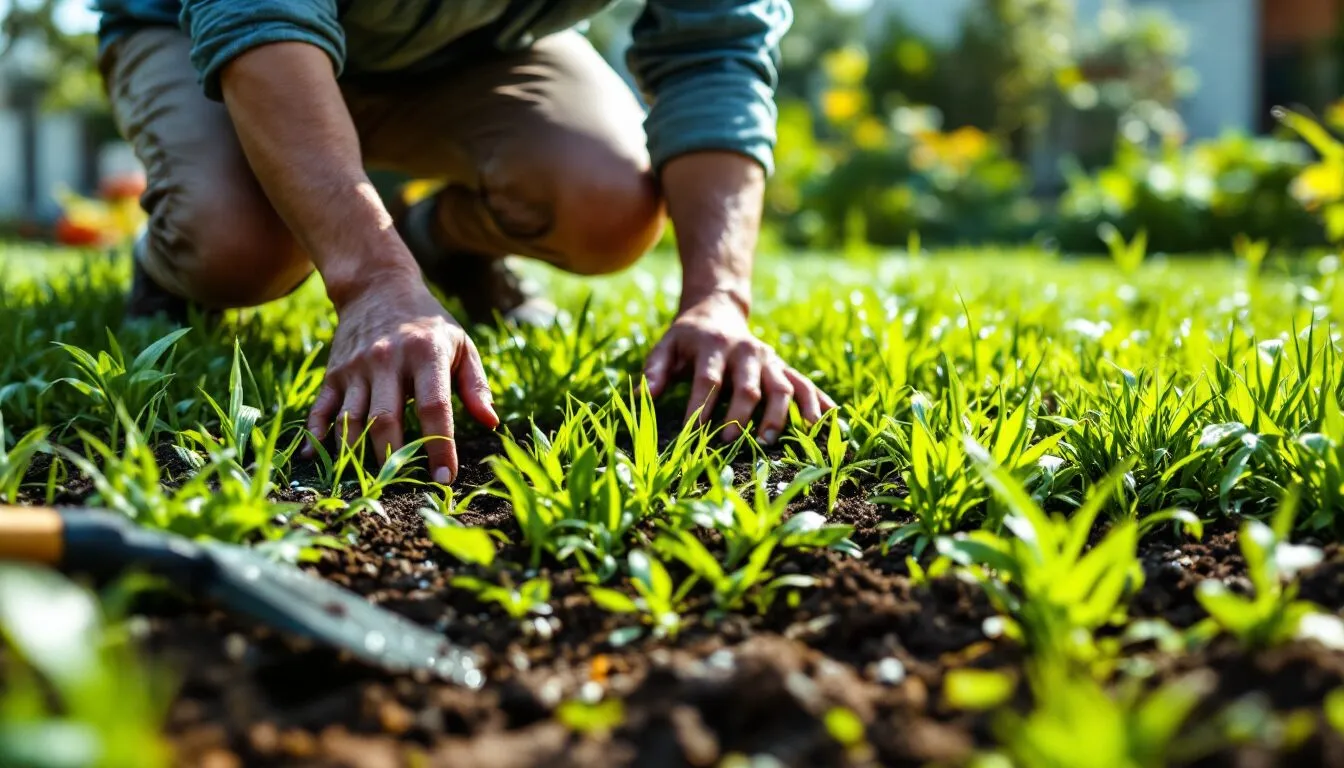 comment refaire une pelouse pleine de mauvaises herbes