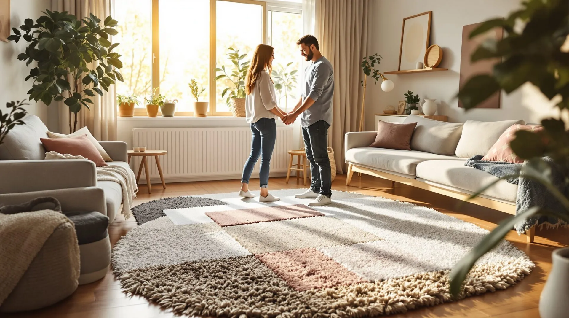 maison et tapis