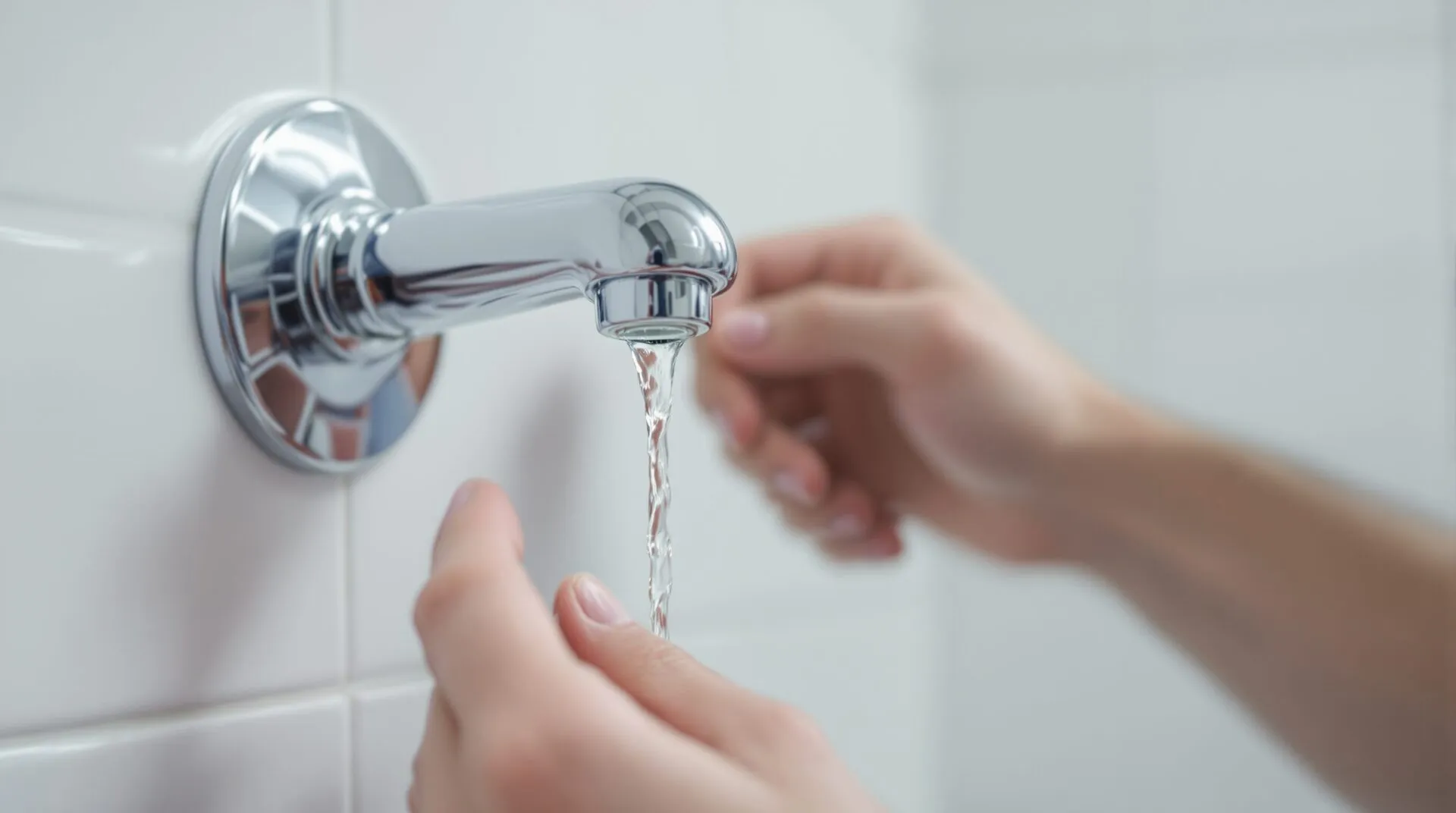 douche qui fuit goutte à goutte