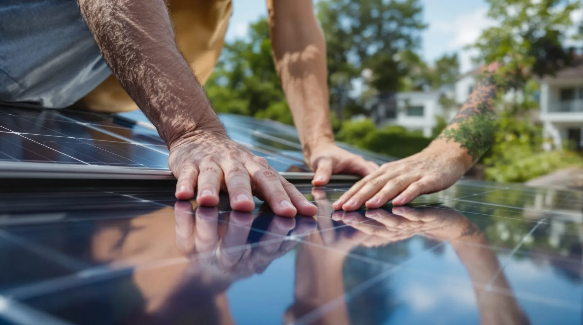 panneau solaire autocollant