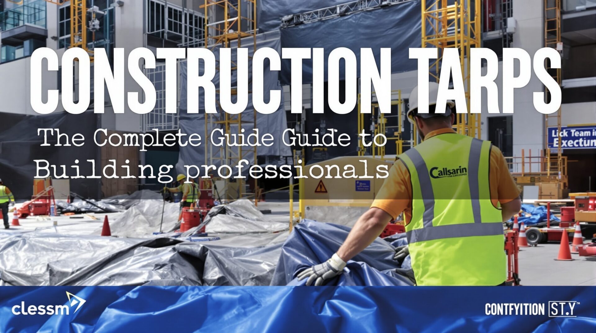 Bâches de chantier : le guide complet pour les professionnels du bâtiment