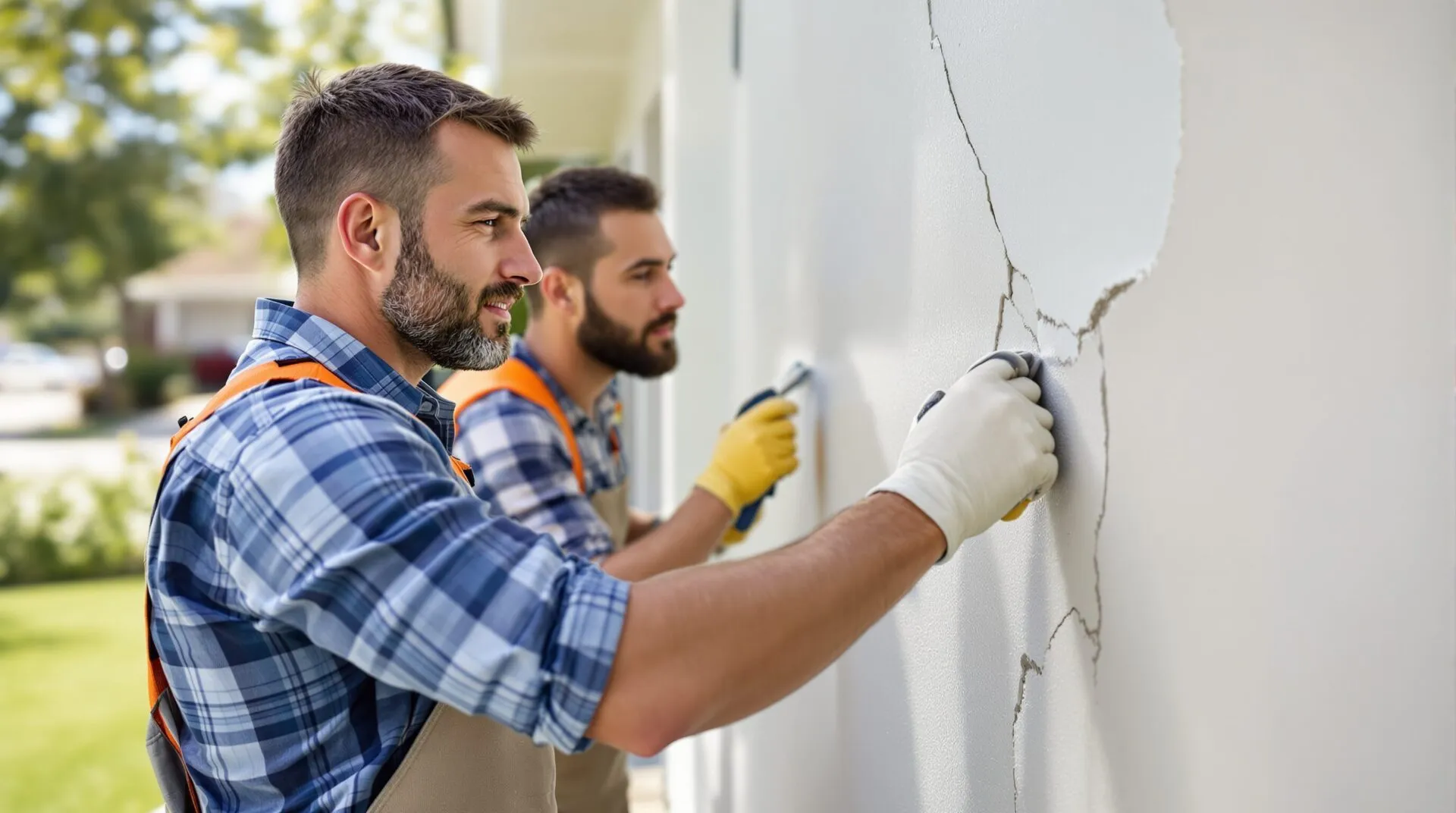 traitement des fissures en façade
