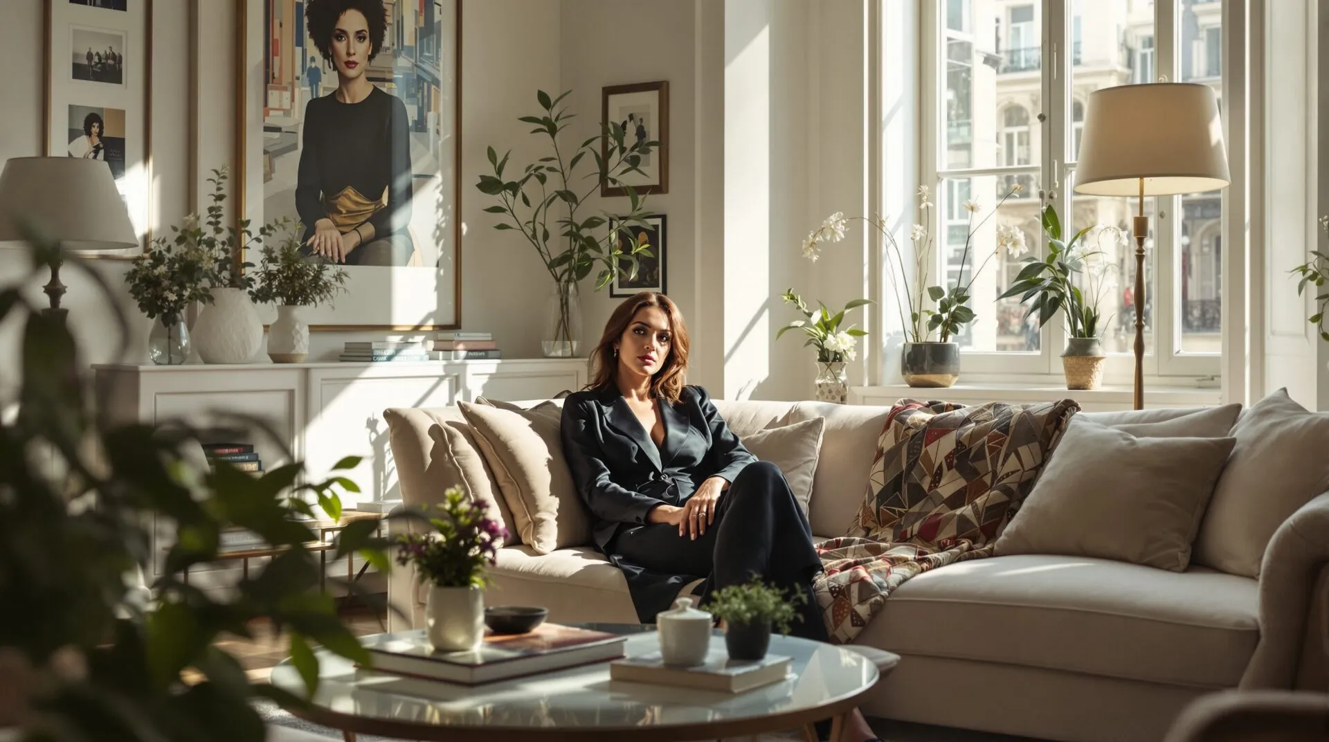 où vit isabelle adjani