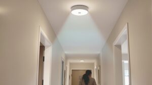 lampe avec détecteur de mouvement