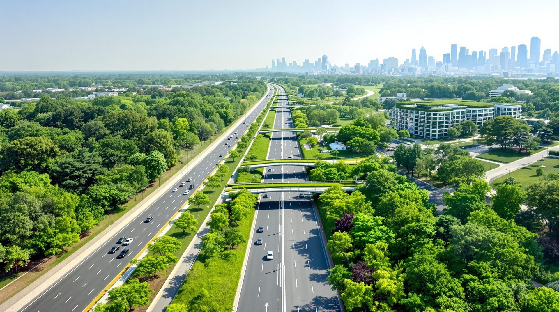 Réduire l’empreinte carbone : quand les autoroutes se transforment en poumons verts