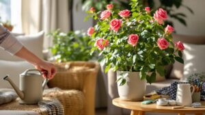 entretien rosier d'intérieur