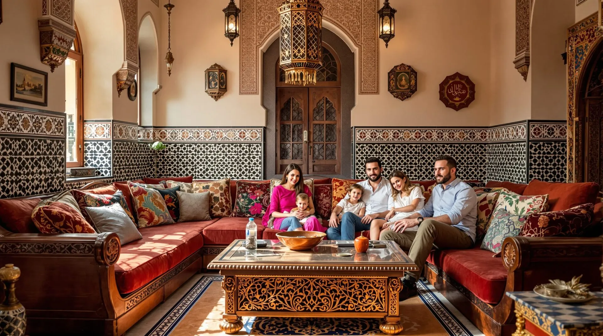 salons marocains traditionnels
