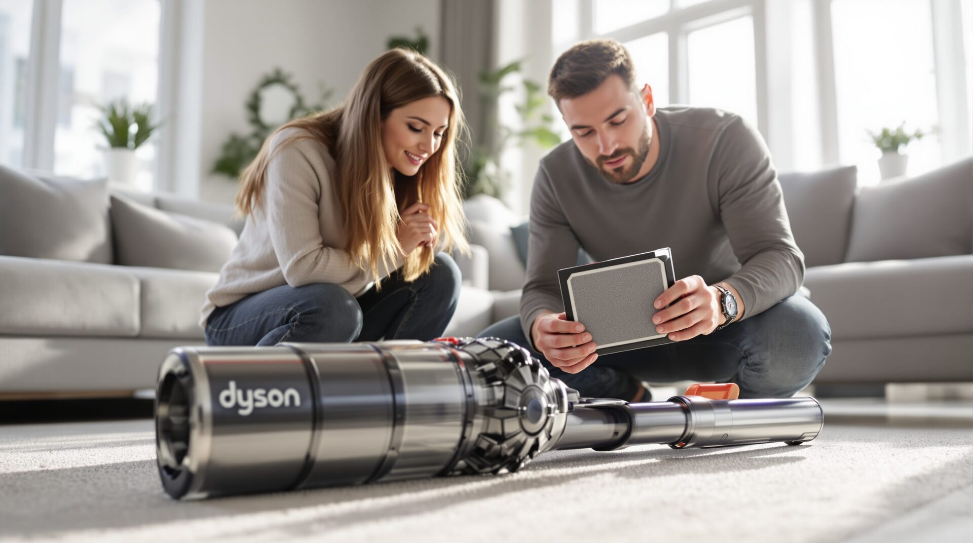 dyson ne marche plus après nettoyage filtre