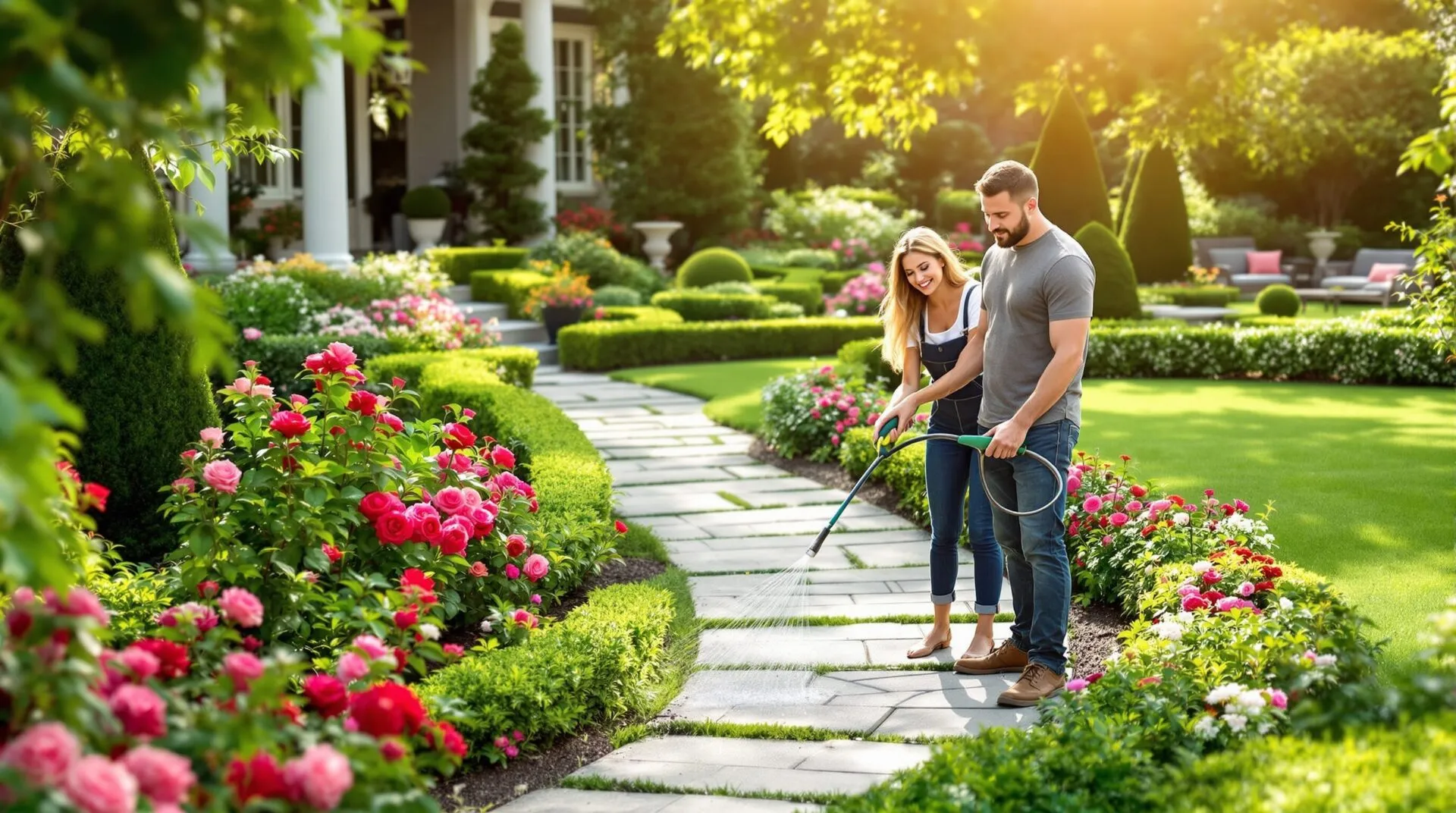 les plus beaux jardins de maison