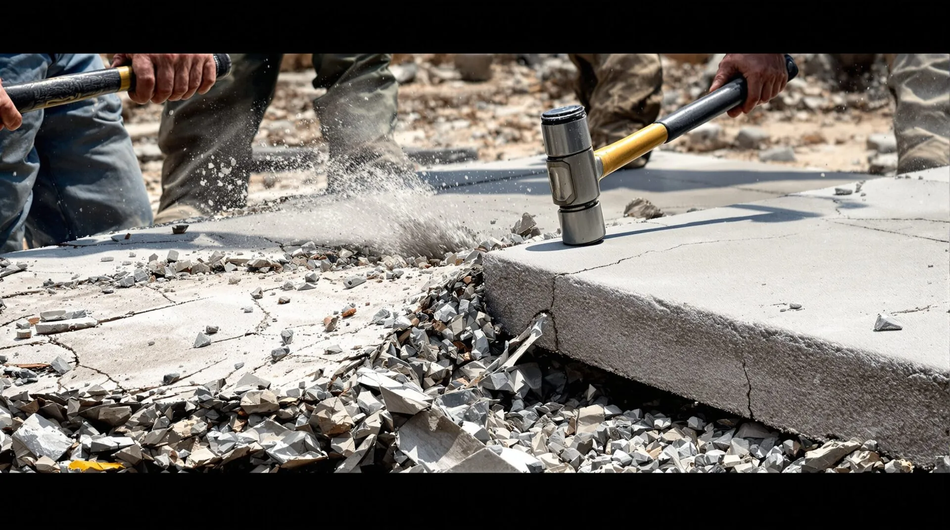 combien de temps pour casser une dalle béton