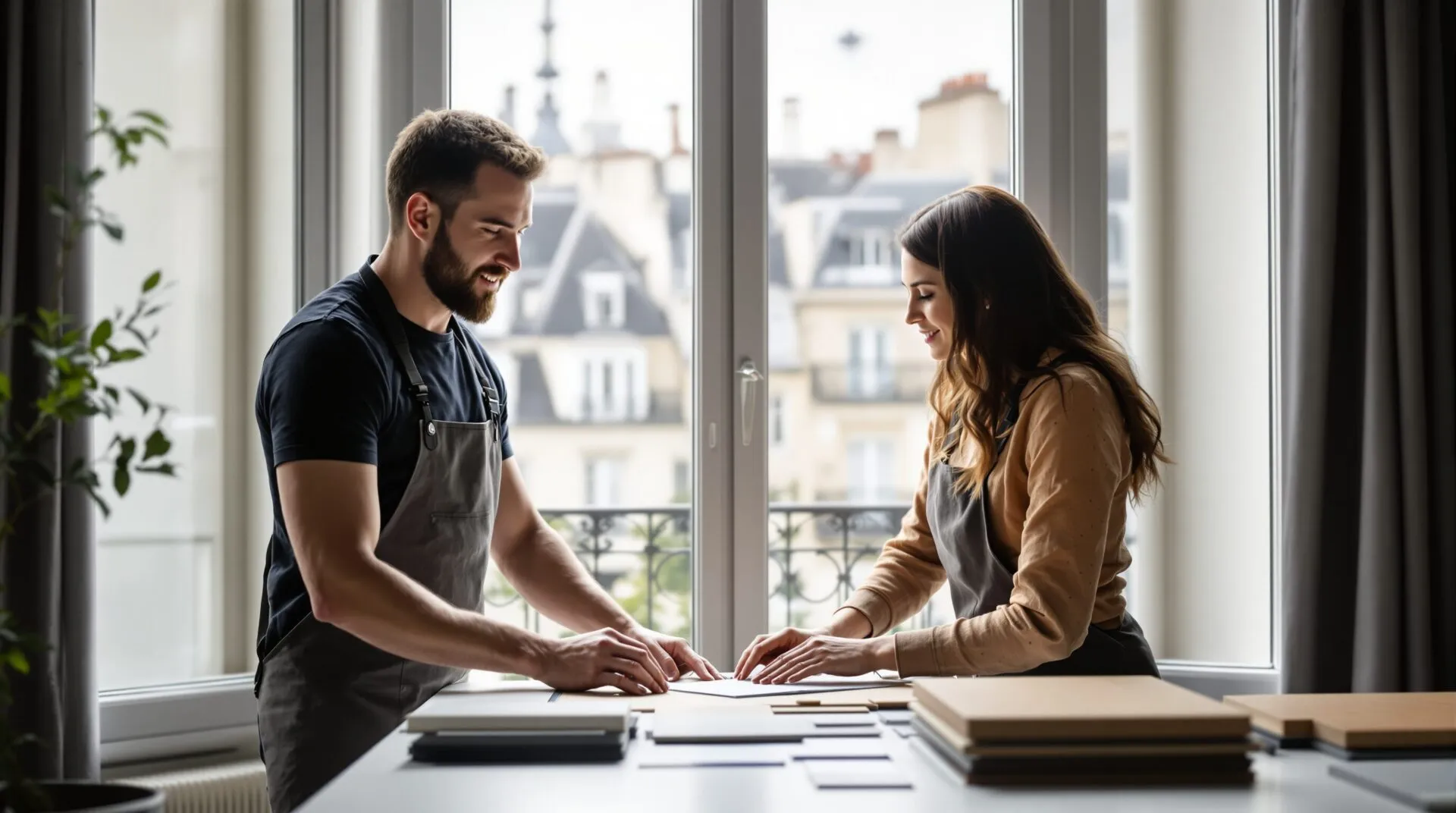art et fenetres parisiennes