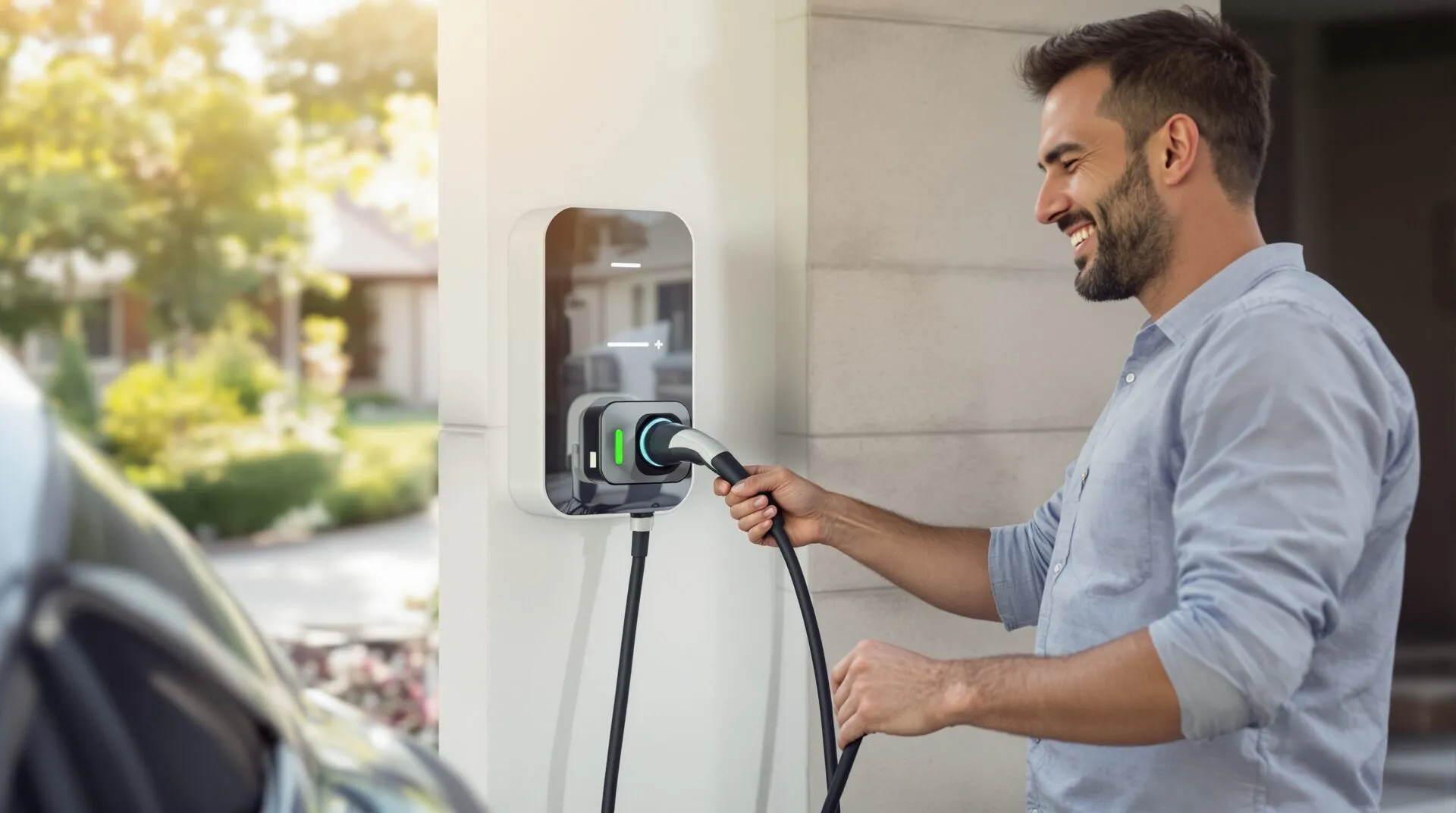 borne électrique