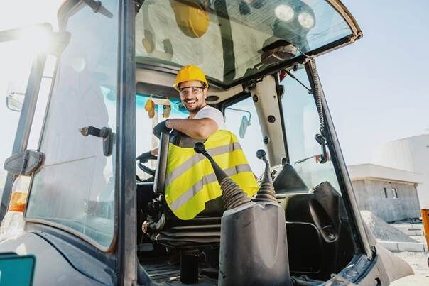 métier du BTP formation conducteur d'engins travaux chantier