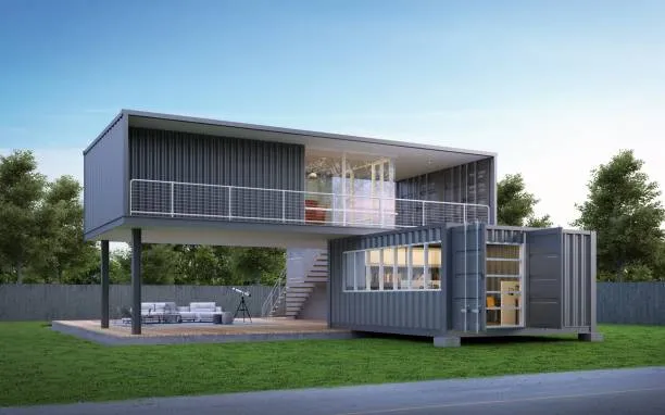container maritime aménagé personnalisation solutions modulaires