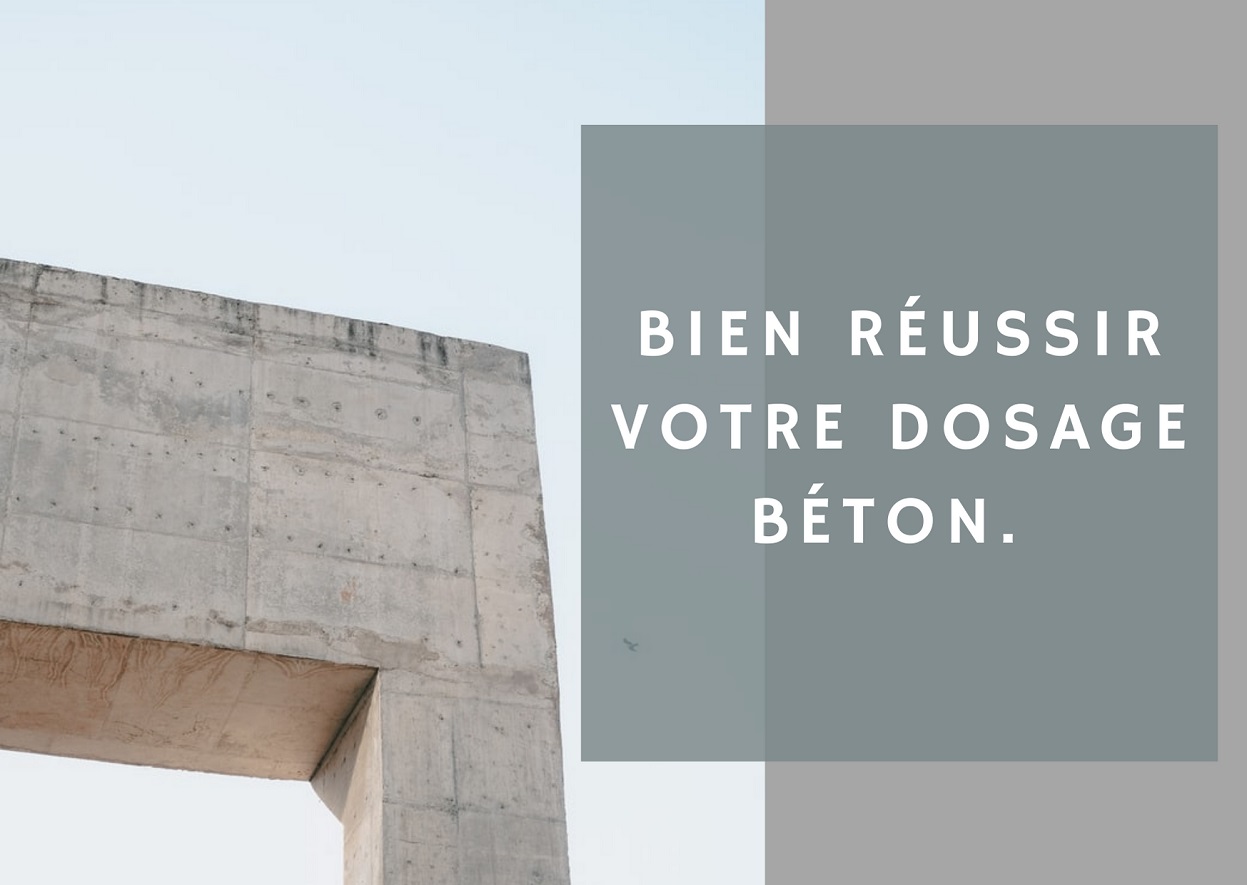 Dosage Béton Avec Mélange Sable Gravier 1m3 Dosage beton : Voici comment bien réaliser le gâchage