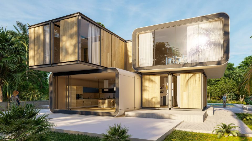 maison modulaire durable environnement urbain