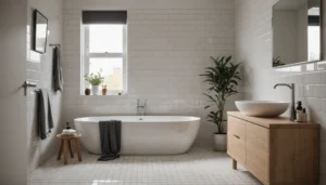 blanchir les joints de salle de bain