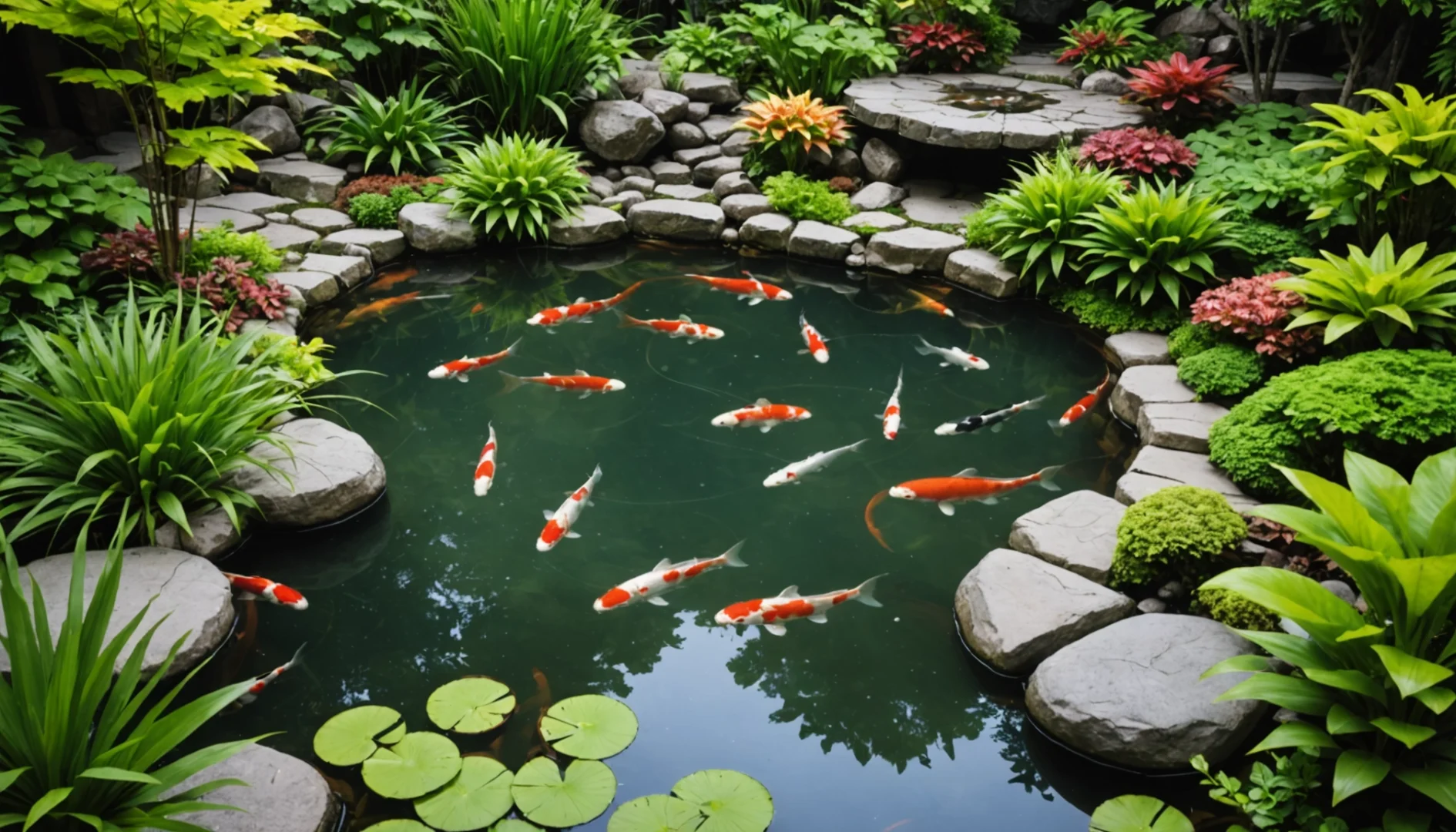 paysagiste petit jardin avec piscine