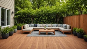 panneaux terrasse bois