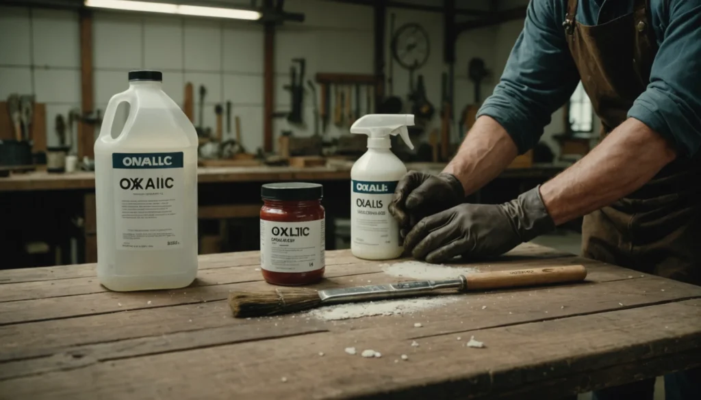 acide oxalique pour bois