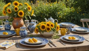 vaisselle provençale traditionnelle