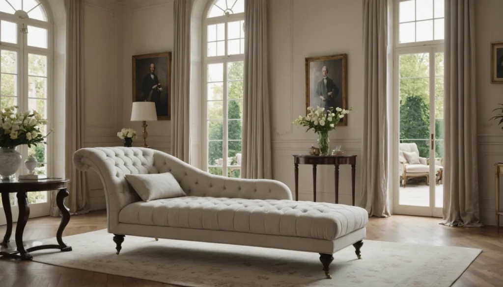chaise longue relax pour 2 personnes dans le salon