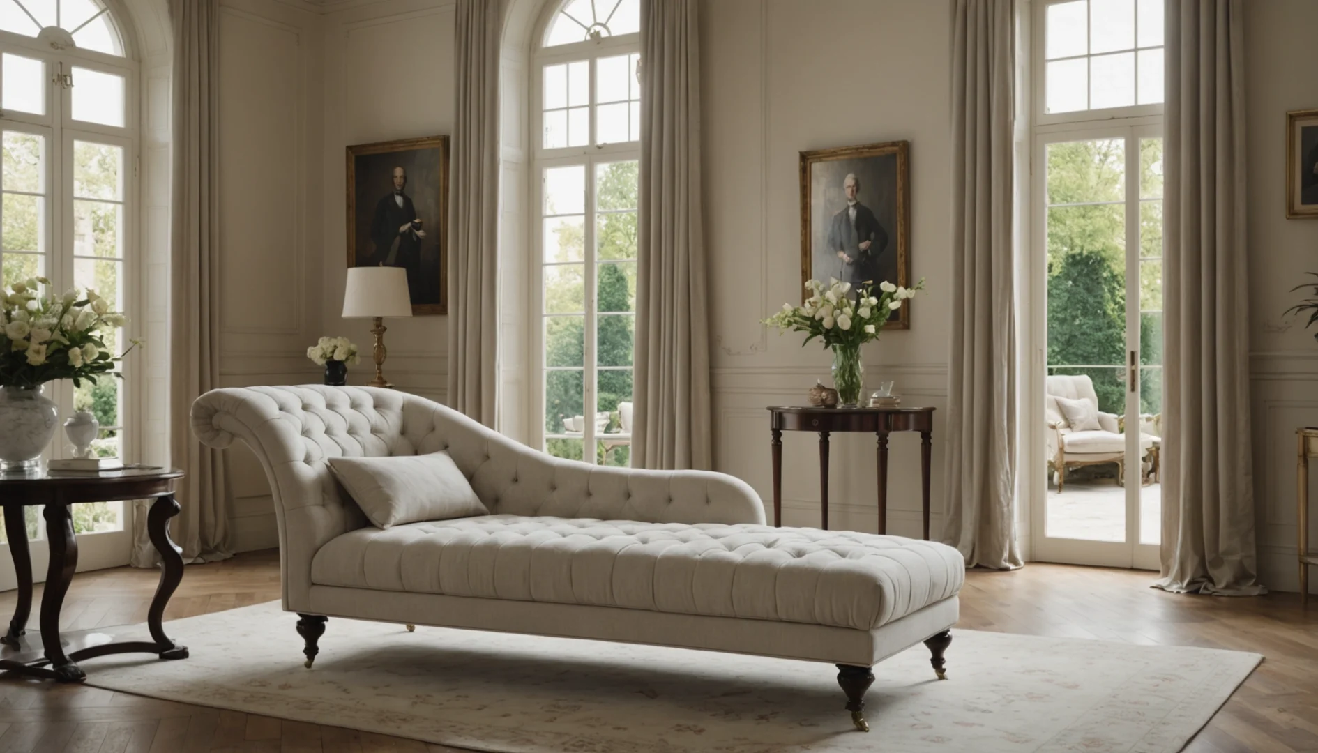chaise longue relax pour 2 personnes dans le salon