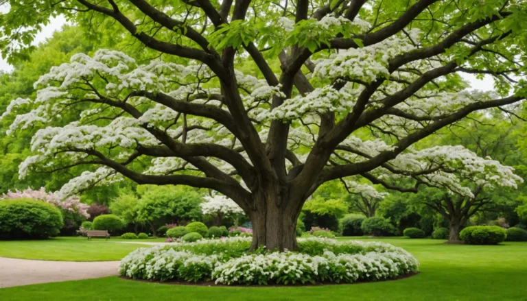 arbre avec longues gousses