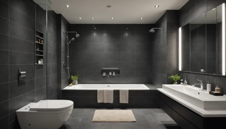 baignoire-douche pour petite salle de bain