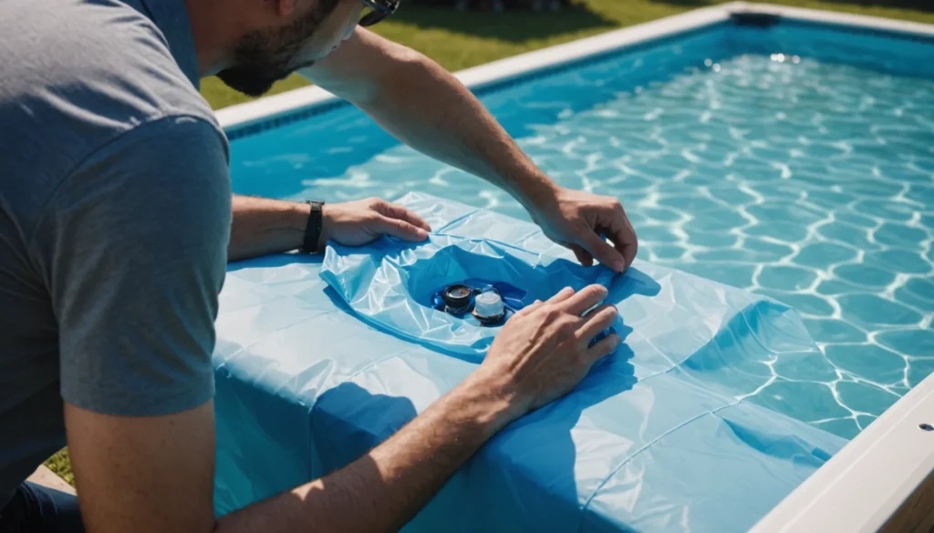 comment coudre une bâche à bulle