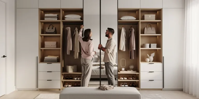 aménagement dressing chambre