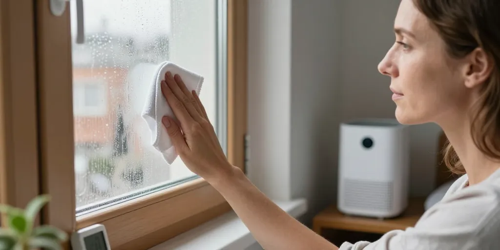 humidité fenetre chambre
