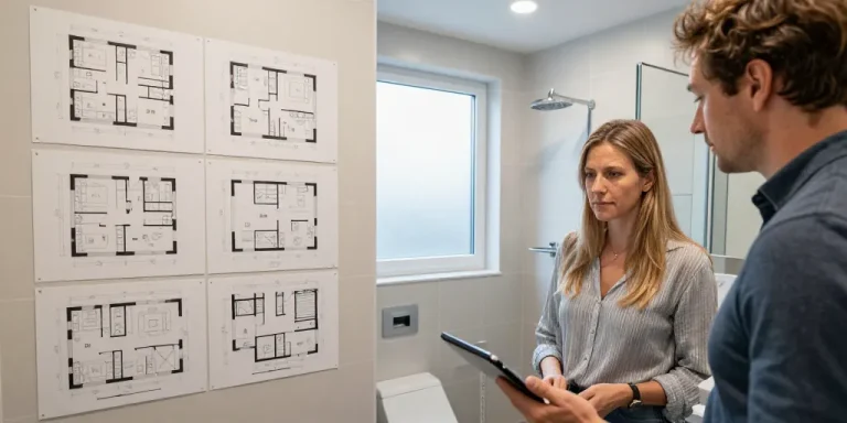 plan salle de bain 2m2