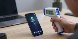 comment savoir la temperature de son iphone