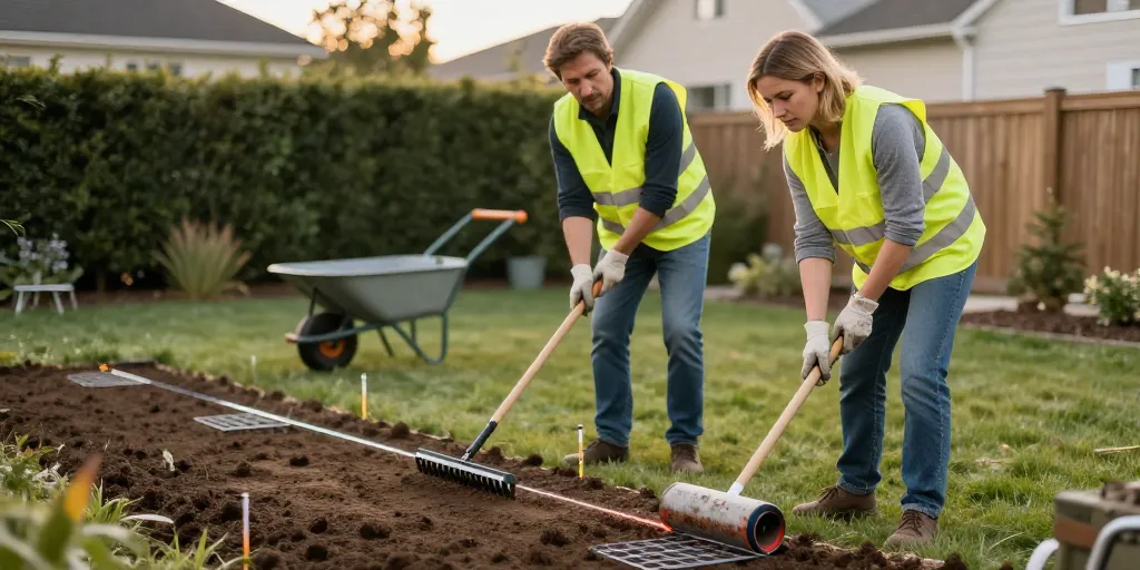 comment égaliser un terrain