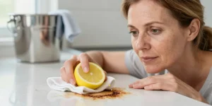 comment enlever de la rouille sur du lino
