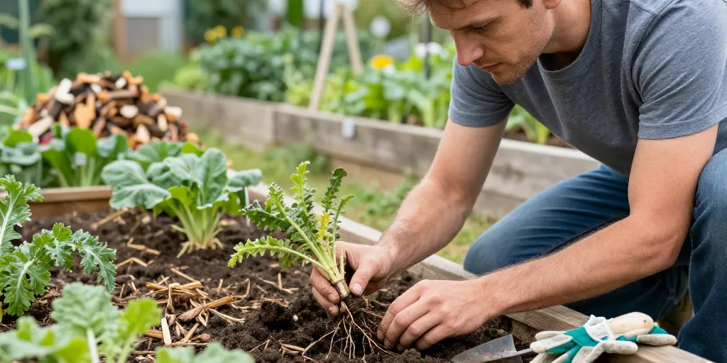 que faire des mauvaises herbes arrachées permaculture