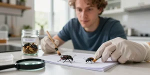 scarabées dans la maison