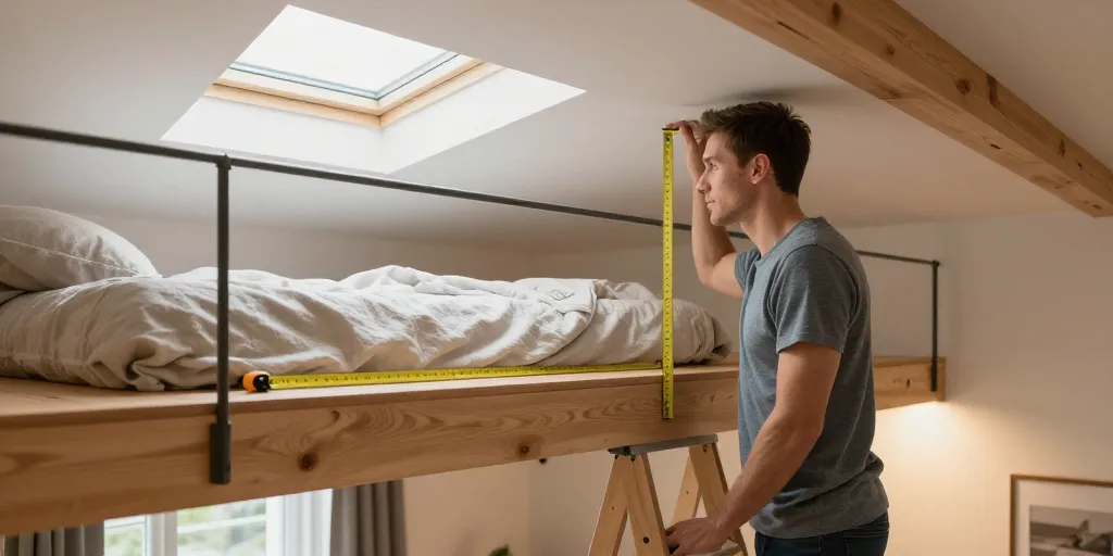 hauteur sous plafond pour mezzanine