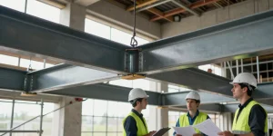 Structure bâtiment : comprendre le rôle des poutrelles acier