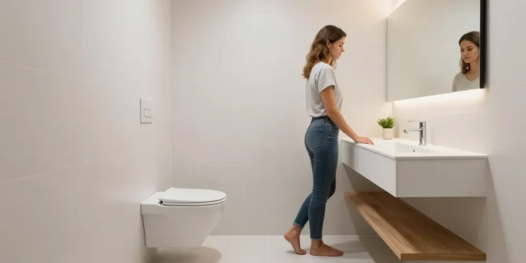 amenagement petit toilette