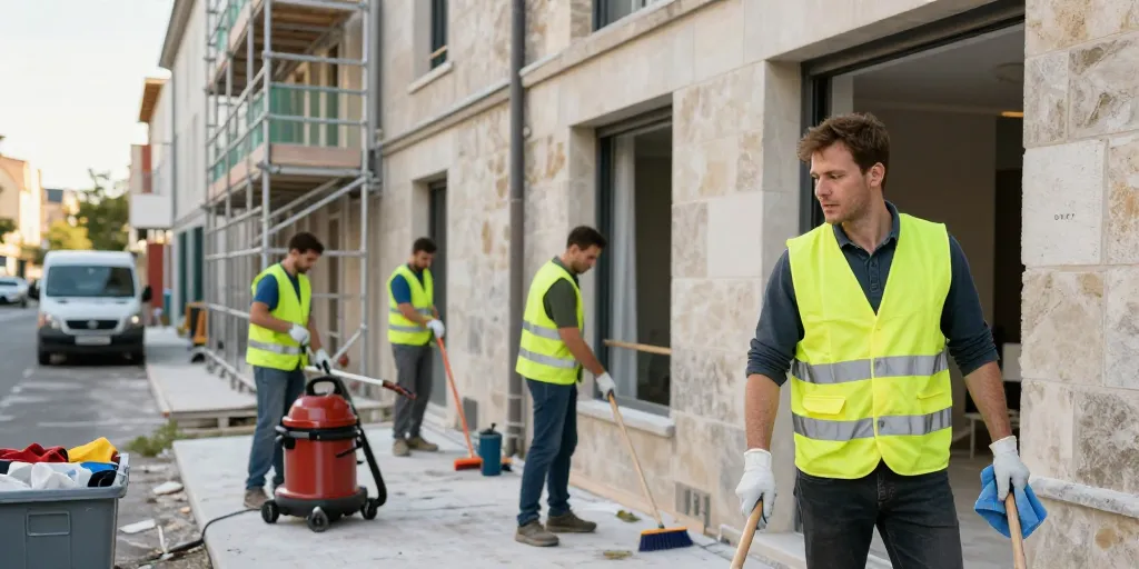 Nettoyage fin de chantier BTP Bordeaux : le guide complet pour promoteurs et entreprises générales