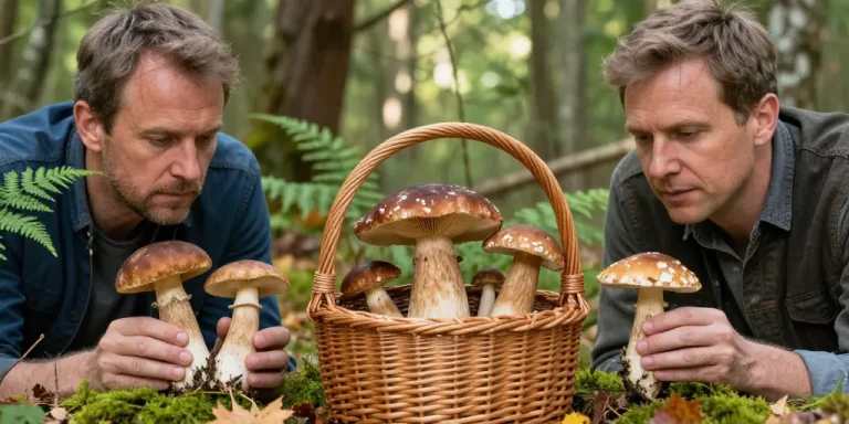 champignon de foret comestible