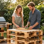 Coin barbecue palette : les 5 astuces pour un aménagement extérieur économique