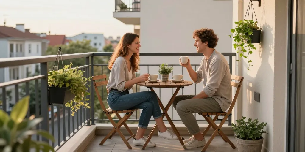meubler petit balcon