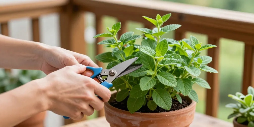 verveine en pot entretien