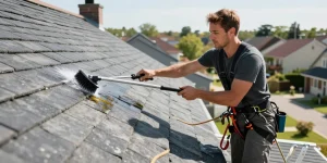comment nettoyer une toiture ardoise
