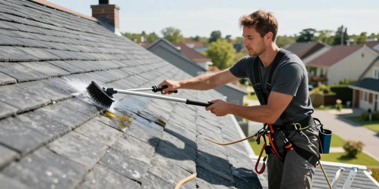 comment nettoyer une toiture ardoise