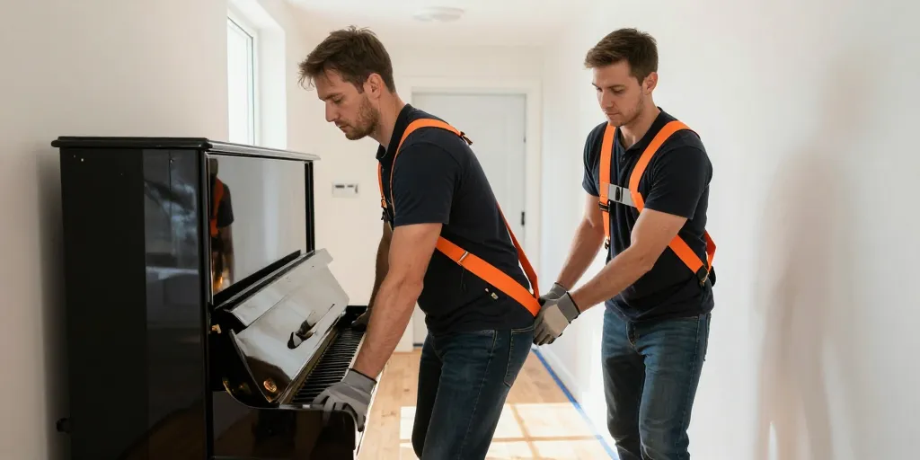 comment transporter un piano droit